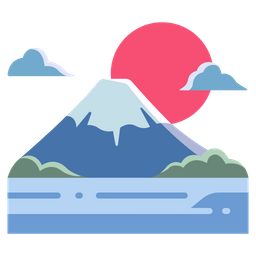 Montanha Fuji  Ícone