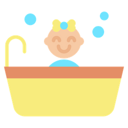 Baby Bath  Icon