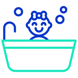 Baby Bath  Icon