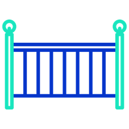 Cama de bebê  Ícone