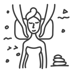 Körpermassage  Symbol