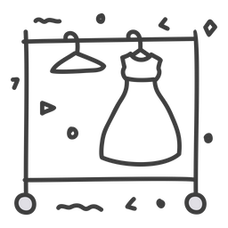 옷 선반  아이콘