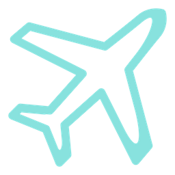 Flugzeug  Symbol