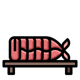 Fish Slice  Icon