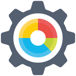 Configurações de dados  Ícone