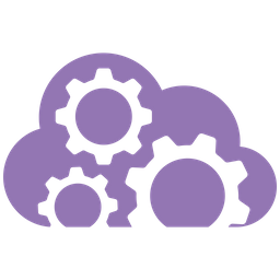 Cloud work  Icon