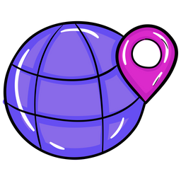 Global Location World Location International Location Icon
