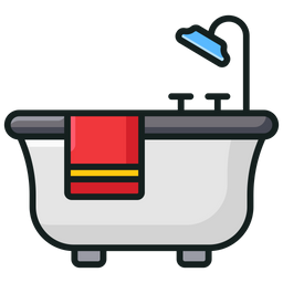 Badewanne  Symbol