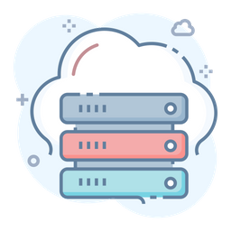 Cloud Data  Icon