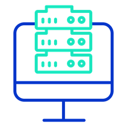 Computer Server  Icon