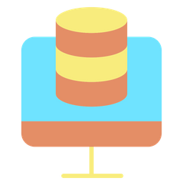 Computer Database  Icon