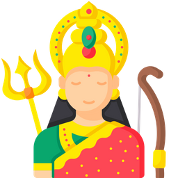 Göttin Durga  Symbol