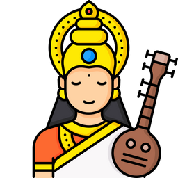 Deusa saraswati  Ícone