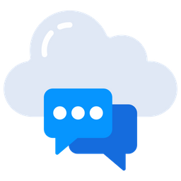 Cloud Communication  Icon