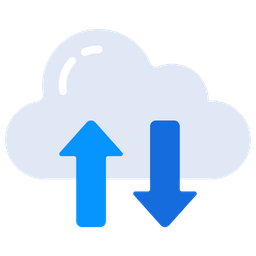 Cloud Transfer  Icon