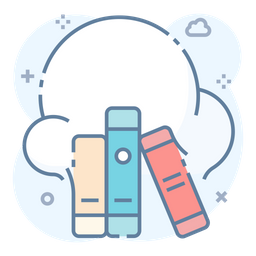 Cloud Library  Icon