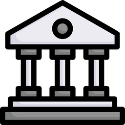 Bank building  Icon