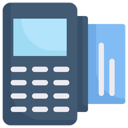 Credit card nfc and payment terminal  Icon