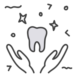 Cuidado dental  Icono