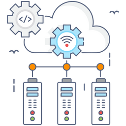 Cloud Database  Icon