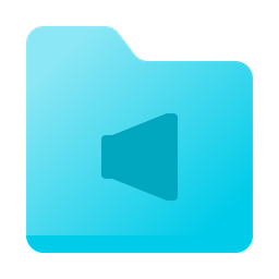 Audio Folder  Icon