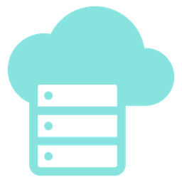 Cloud Server  Icon