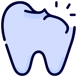 Broken tooth  Icon