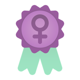 Distintivo de feminismo  Ícone