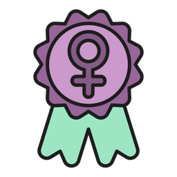 Distintivo de feminismo  Ícone