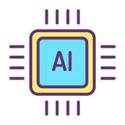 Ai Chip  Icon