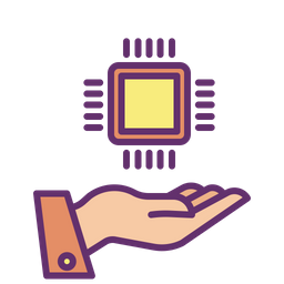 Ai Chip  Icon