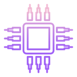 Ai Chip  Icon