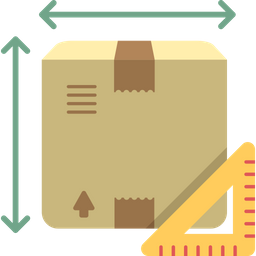 Box Dimension  Icon