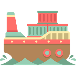 Container Ship  Icon