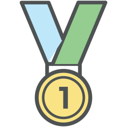 Position Meddle Medal Icon