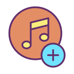 Add Music  Icon