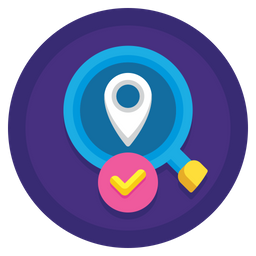 Approve Location  Icon