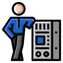 Cloud-Server-Ingenieur  Symbol