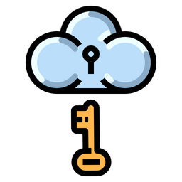 Cloud-Sicherheit  Symbol