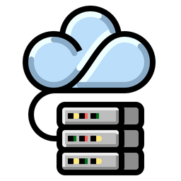 Cloud Server  Icon