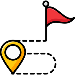 Flaggenroute  Symbol