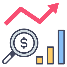Gráfico de análise  Ícone