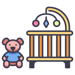 Baby Bed Crib  Icon