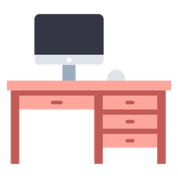 Computer Table  Icon