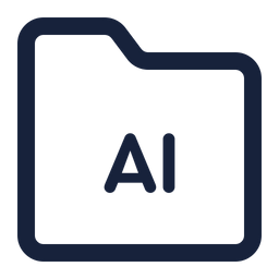 Folder ai  Icon