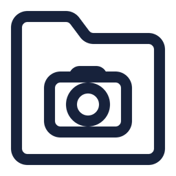 Folder camera  Icon