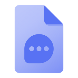 Page chat  Icon