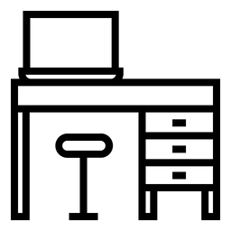 Computer Tisch  Symbol