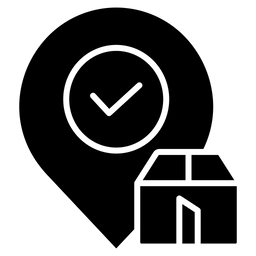 Zugelassener Logistikstandort  Symbol