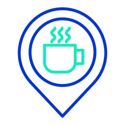 Café-Standort  Symbol